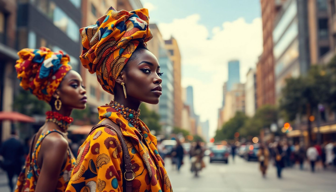 Accessori in tessuto africano integrarli in un guardaroba contemporaneo